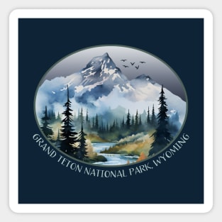 Grand Teton National Park, Wyoming Souvenir Magnet